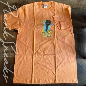 Supreme Hardies Bolt Tee • Peach • 2023